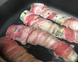 キュウリの肉巻きバターポン酢焼き作り方2写真
