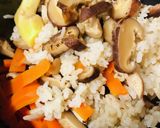 干し椎茸で　超美味しい炊き込みご飯♡減塩作り方7写真