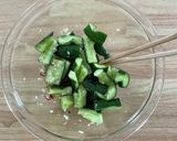 さっぱり美味しい♪たたきキュウリ作り方6写真