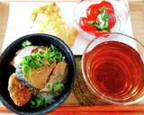 材料3つ！火を使わずに！のせるだけ鯖缶丼作り方4写真