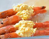華やか見えなのに簡単! 海老のマヨ玉焼き作り方3写真