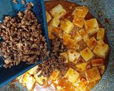 ☆しびれる辛さが◎☆四川風の麻婆豆腐ご飯作り方15写真