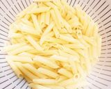 バジルチーズペンネ作り方2写真