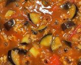 ゴロゴロなすとミニトマトのミートパスタ作り方4写真