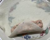 鶏ひき肉とチーズとバジルの春巻き作り方5写真