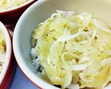 鶏せせり丼。作り方7写真