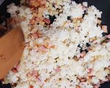 小2の宿題！大根と箱根葉ネギのチャーハン作り方4写真