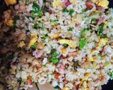 小2の宿題！大根と箱根葉ネギのチャーハン作り方7写真