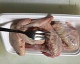 手羽先のレンチン照り焼き作り方1写真