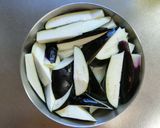 ナスチリ(茄子のチリソース煮)☆作り方3写真