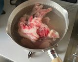 牛すじごぼう煮込み作り方1写真