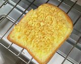 クッキートーストメロンパン風味♡作り方5写真