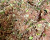 これは旨い☆ズッキーニ、水菜の豚肉バーグ作り方2写真