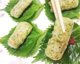 手軽に♪梅しそ巻き作り方4写真