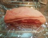塩豚のパンチソース(豚肉、大根)作り方1写真