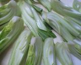 チンゲン菜のごまごま簡単あえもの作り方1写真