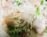 簡単！ささみの青しそ甘辛とろチーズ焼き作り方3写真