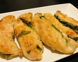 簡単！ささみの青しそ甘辛とろチーズ焼き作り方5写真