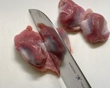 オクラと砂肝の香味炒め作り方1写真