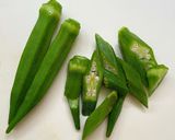 オクラと砂肝の香味炒め作り方5写真