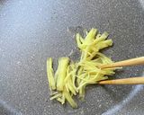 オクラと砂肝の香味炒め作り方8写真