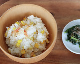 レンジで♪干しエビのとうもろこしごはん作り方5写真