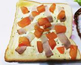 トマトとクリームチーズのトースト作り方6写真