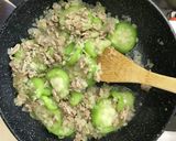 沖縄風☆豆腐とひき肉のあんかけご飯作り方3写真