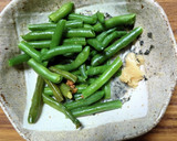 ヨウサマの減塩時短いんげんのごま和え作り方3写真