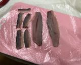 大阪港で釣れた　コハダのカンタン酢漬け作り方5写真