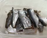 大阪港で釣れた　コハダのカンタン酢漬け作り方7写真