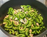 ゴーヤーのカレー豚みそ作り方5写真