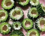 ガツンと苦味を味わうゴーヤの肉詰め作り方2写真