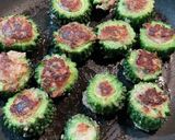 ガツンと苦味を味わうゴーヤの肉詰め作り方5写真