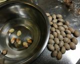 秋の味覚!むかご銀杏ごはん作り方1写真