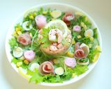 海老とアボカドのセルクルサラダ作り方6写真