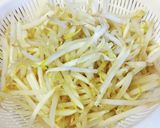 モヤシあんかけ炒め。作り方1写真