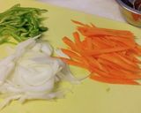 モヤシあんかけ炒め。作り方2写真