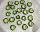 ゴーヤの橙色クッキー＆ゴーヤのアンゼリカ作り方12写真