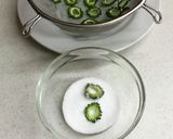 ゴーヤの橙色クッキー＆ゴーヤのアンゼリカ作り方15写真
