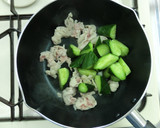 【主菜・副菜】豚肉ときゅうりの味噌炒め作り方4写真
