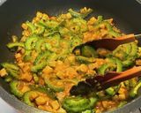 ゴーヤーのカレー豚みそ作り方6写真