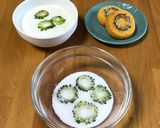 ゴーヤの橙色クッキー＆ゴーヤのアンゼリカ作り方16写真