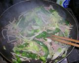 もやし・ピーマン・キャベツの野菜炒め。作り方2写真