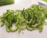 ☆ゴーヤの豚ひき肉甘辛炒め☆作り方1写真