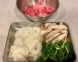 牛肉とピーマンと椎茸の味噌炒め作り方1写真