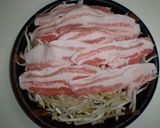 簡単・美味！もやしと豚バラ肉のレンジ蒸し作り方1写真