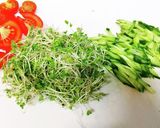 夏にぴったり☆ポン酢とめんつゆ冷製パスタ作り方2写真