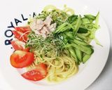 夏にぴったり☆ポン酢とめんつゆ冷製パスタ作り方6写真