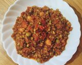 緑豆と3種豆のチリコンカン作り方8写真